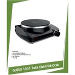 Gosso 1001 1500W Tekli Elektrikli Ocak