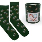 GOST LİRİA Koala Socks – Desenli Unisex Soket Çorap - 41 - 44 - Yeşil