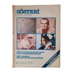 Gösteri Sanat Ve Edebiyat Dergisi Yıl: 1 Sayı: 1 - 1 Aralık 1980 Türk Yazarları Ödül Mekanizmasını Tartışıyor (İkinci El)