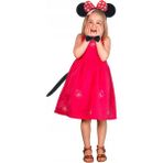 Gösteri Seti Kuyruk Papyon Seti Mouse Kostüm Minnie Yeni