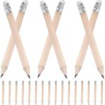 Gösterildiği Gibi 50 Adet Golf Kalemleri Kısa Çocuklar Yazma Günlüğü 10X0.72 cm Yürümeye Başlayan Ihlamur Ağacı Çizim Öğrencileri Çizim (Yurt Dışından) - Renkli - Standard Pencils
