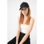 gothamvibes Kadın Beyaz Fitilli Ip Askılı Crop Top