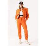 Gothamvibes Kadın Vatkalı Alev Turuncu Ceket - Turuncu-154830 - M - L