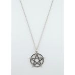 Gothic Pentagram Wicca Kolye