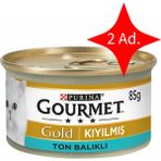 Gourmet 6x85 gr Gold Karışık Kıyılmış Konserve Yetişkin Kedi Yaş Maması