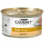 Gourmet 85 gr Gold Kıyılmış Hindi Etli Kedi Konservesi