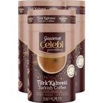Gourmet Çelebi Türk Kahvesi 3'lü Paket - 250 Gr x 3 Adet
