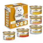 Gourmet Gold 6 x 85 gr Komple Karisik Kedi Yaş Maması