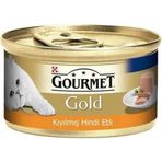 Gourmet Gold 6x85 gr Kıyılmış Hindili Yetişkin Kedi Konservesi