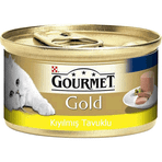 Gourmet Gold 6x85 gr Kıyılmış Tavuklu Yetişkin Kedi Konservesi