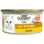 Gourmet Gold 6x85 gr Tavuk Etli Kıyılmış Kedi Maması