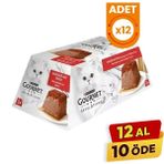 Gourmet Gold Gourmet Revelations Sığır Etli Yetişkin Konserve Kedi Maması - 12 Adet 2x57 Gr
