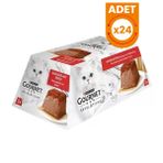 Gourmet Gold Gourmet Revelations Sığır Etli Yetişkin Konserve Kedi Maması - 24 Adet 2x57 Gr