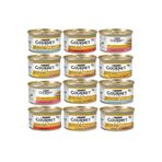 Gourmet Gold Karışık Parça Etli Kedi Konserve Maması 85gr - 12 Adet