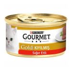 Gourmet Gold Kıyılmış Sığır Eti 12x85 gr Kedi Konserve Maması