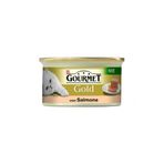 Gourmet gold kıyılmış somonlu kedi konservesi 85gr 12 adet kedi yaş mama pate