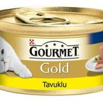 Gourmet Gold Kıyılmış Tavuklu 85 gr Yetişkin Kedi Konservesi