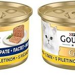 Gourmet Gold Kıyılmış Tavuklu Yaş Kedi Maması, Yetişkin, 85 g 2li paket