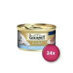 Gourmet Gold Kıyılmış Ton Balıklı Konserve 24x85 gr Yetişkin Kedi Maması