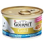 Gourmet Gold Okyanus Balığı ve Sebzeli 24x85 gr Kedi Konserve