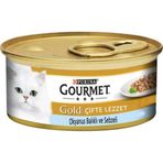 Gourmet Gold Okyanus Balıklı ve Ispanaklı 24x85 gr Kedi Maması