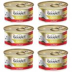 Gourmet Gold Sığırlı 6x85 gr Konserve Kedi Maması
