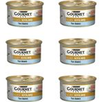 Gourmet Kıyılmış Ton Balıklı 6x85 gr Kedi Yaş Maması