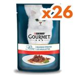 Gourmet Perle Izgara Sığır Etli 85x26 gr Yaş Kedi Maması