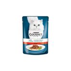 Gourmet Perle Izgara Sığır Etli Yetişkin Pouch 26x85 gr Islak Kedi Maması