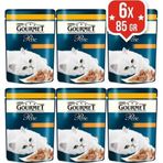 Gourmet Perle Izgara Tavuklu Kedi 6x85 gr Yaş Mama