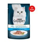 Gourmet Perle Premium Kalite Izgara Ton Balıklı Kedi Yaş Maması 85 gr 24 Adet