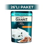 Gourmet Perle Ton Balıklı Pouch Yetişkin Kedi 26x85 gr Yaş Mama