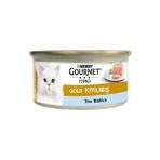 Gourmet Ton Balıklı Kıyılmış Kedi Konservesi 85 gr Beyaz Et Lezzeti ile Premium Mama