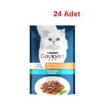 Gourmet Ton Balıklı Yaş Kedi Maması 24 Adet