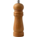 Gövdeli Komple Ahşap Tuz Karabiber Değirmeni Baharat Öğütücüsü Orta Boy 16 cm 2 Adet