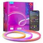 Govee 32.8Ft Neont Light, Rgbıc Rope Lights With Music Sync, Dıy Design, Works With Alexa, Google Asistan, Strip Lights For Bedroom, Living Room, Game (Not Support 5G Wifi)