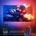 Govee Aı Gaming Sync Kit Hdmı 2.0, 4K Kutu Ve 55-65 İnç Tv'ler İçin 3.6M Rgbıc Tv Arka Işığı, Film Renk Eşleştirme, Alexa Google Assistant İle Çalışır, Cec 3 Giriş 1 Çıkış