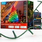 Govee Christmas Sparkle String Lights 99Ft, Rgbwıc String Lights With 375 Bullet-Head Leds, App-Controlled, 140+ Sahne Modus, 3D Shape Mapping, Music Sync,Works With Alexa, Kapalı Tatil Dekorasyonları