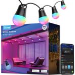 Govee Dış Mekan Led Peri Işıkları 2, 16 Milyon Renk Ve 47 Sahne Moduna Sahip 30M Kısılabilir Rgbıcw Peri Işıkları, Led Başına 100 Lm, Ömrü 25000 Saat, Ip65 Su Geçirmez, Alexa, Google İle Çalışır