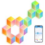 Govee Glide Hexa Pro 3D Led Işık Panelleri, Wifi Rgbıc Alexa Ve Google Assistant İle Üç Boyutlu İç Mekan Çalışmaları, Kendin Yap, Müzik S