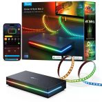 Govee Hdmı 2.1 Sync Box 2, Aı Sync Box With Tv Backlight, Supports 8K@60Hz, 4K@144Hz, Vrr Ve Allm, Smartthings, Matter And Alexa, Rgbıc Led Light Strip For 75-85 İnç Tv