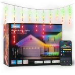 Govee Icicle Peri Işıkları, 10M Rgbıc Led Peri Işıkları Dış Mekan, 400 Led Cadılar Bayramı Dekoru İçin 78+ Modlu Akıllı Led Noel Işıkları, Ip65 Su Geçirmez, Alexa Ve Google Assistant İle Uyumlu