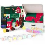Govee Noel Işıkları Set, 100Ft Sürekli Açık Işıklar, 96Ft String Işıklar,4.9×6.6Ft Noel Dekorasyonları İçin Işık, Alexa, Google Asista