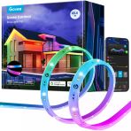 Govee Outdoor Led Strip Işıklar Minimal Ve Soğuk Beyaz, 65.6Ft 2.4G Wifi Akıllı Açık Işıklar, Ip65 Sular, Alexa Ve Google Asistan, App Control, For Porch, Patio, Eave, Party