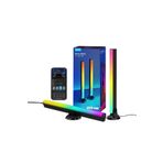 Govee Rgbıc H6046311 Flow Plus Dikey Tv-monitör Yanı Aydınlatma, Alexa, Google Asst. Wifi Bt 2'li