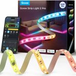 Govee Rgbıc Strip Light 2 Pro With Matter, 32.8Ft Wi-Fi Led Işıklar Oda, Kabin, Parti, Tv Ve Oyun Masası, Smart Led Strip Işıklar Alexa Ve Googl