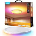 Govee RGBWW + RGBIC Matter Destekli Yuvarlak 1S Tavan Armatürü 30 cm/12 inç