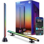 Govee Smart Led Light Bars, 31 Perfect Rgbıc Wifi Light Bars With Sahne Ve Müzik Modes, Multi Placement Options Uygun 70-85 İnç Tv, Alexa İle Çalışır,Google Asistan, App Control, 2 Pack