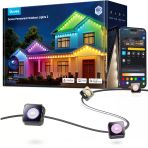 Govee Sürekli Açık Işıklar 2, 100Ft Rgbıc Açık Işıklar 72 Led Işıklar, Ip67 Sular, 100 Sahne Modus With 40Lm Açık Dekorasyonlar İçin Beyaz, Alexa İle Çalışır, Google Asistan, Black