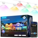 Govee Sürekli Açık Işıklar Pro, Daily Ve Accent Aydınlatma İçin 120 Rgbıc Led Işıklar İle 200Ft, Açık, Ip67 Su, Alexa İle Çalışır, Google Asistan, Madde, White